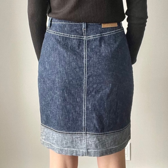 90’s denim skirt / size 9 medium - Picture 8 of 9